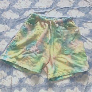 BIG BUD PRESS pastel dye heavyweight sweat shorts